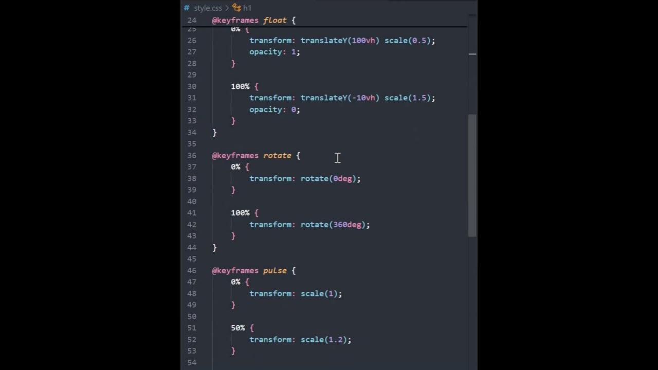 Happy Valentine's Day ️ Floating Heart Animation | HTML, CSS ...