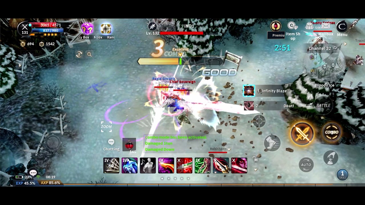 PVP Blader 131 vs Warrior 132 Cabal Mobile PH Navareth