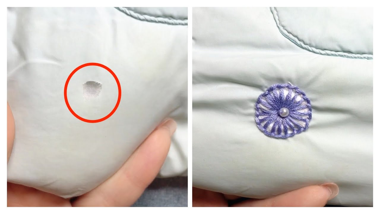 How to repair a hole or a thin spot in your felt • Fibercurious