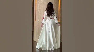قفطان راقي بالطرز الرباطي موديلات جديدة قفطان العروس 2023 تشجيع لايك Dress 