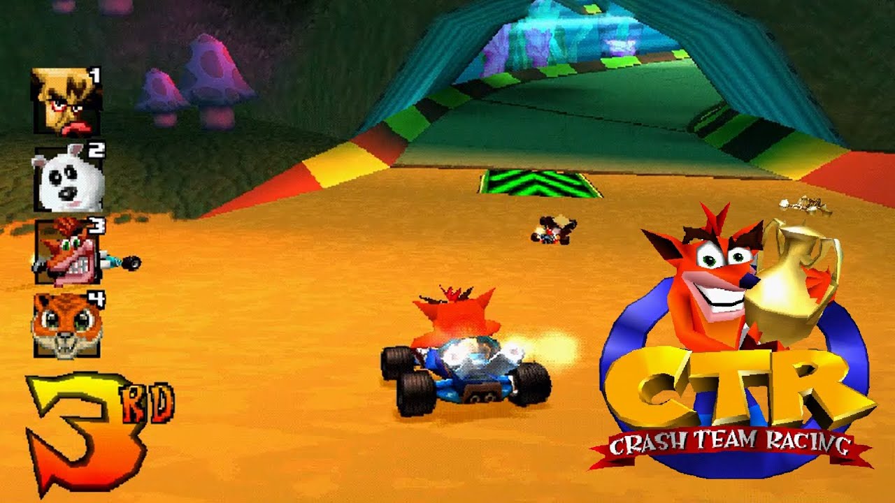 CTR Crash Team Racing - Gameplay - YouTube