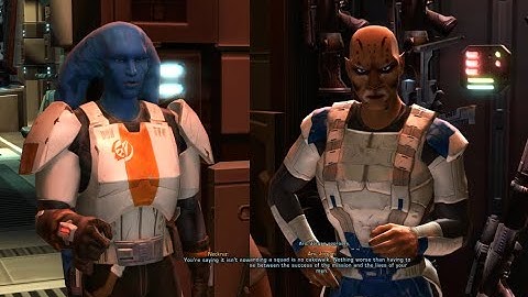 SWTOR: Aric Jorgan Conversations - Part 3 | Trooper | ♂️ Male Twi