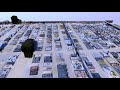 Modélisation en 3D d’un cimetière en vue aérienne par drone