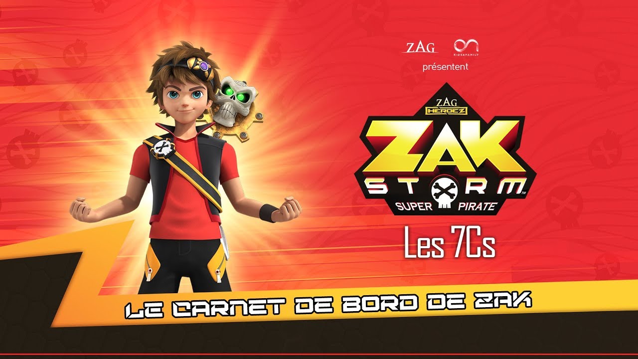 ZAK STORM ⚔️ LES 7Cs [WEBISODE] ⚡️ Le carnet de bord de Zak