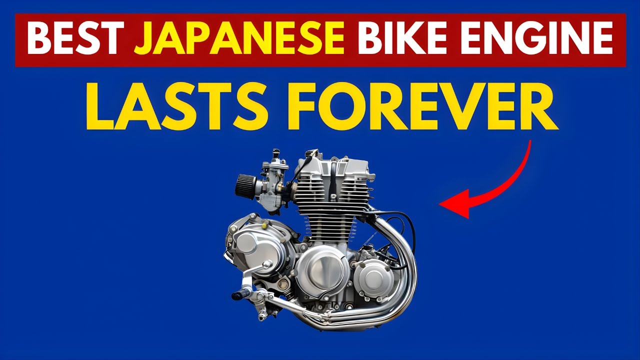Top 10 JAPANESE Motorcycle Engines That Will Last Forever  (Ranked by Real-World Mileage)