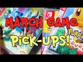 March Game Pickups! Lots of SWITCH GAMES and More!