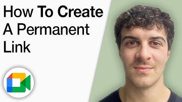 How To Create a Permanent Google Meet Link [2025 Full Guide]