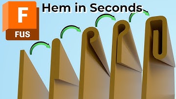 NEW Fusion 360 Sheet Metal HEM Feature Explained (First Look & Full Tutorial!)