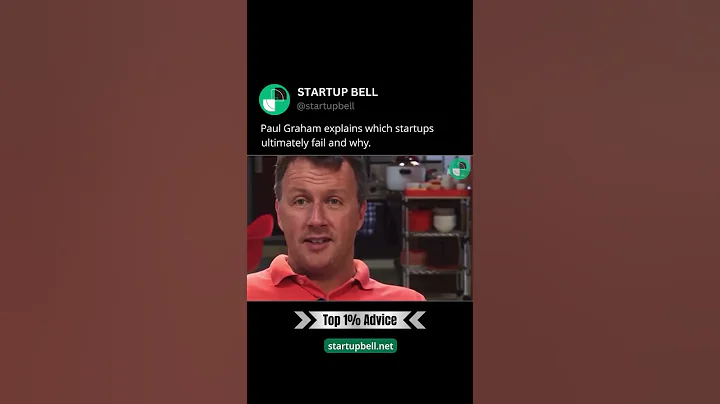 Paul Graham explains which startups fail and why