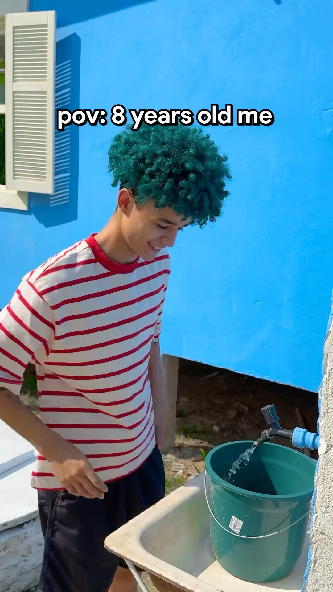 WHEN YOU TRY TO FILL UP A BUCKET
