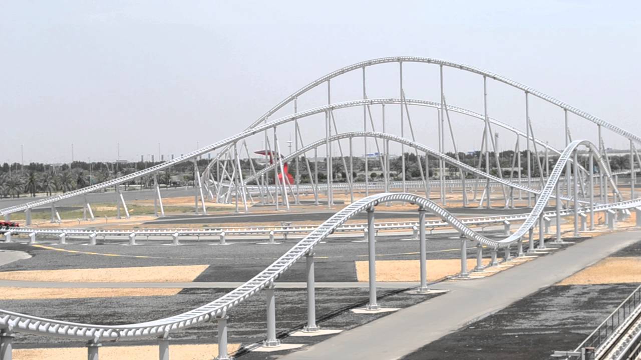 Самая страшная горка в феррари парке