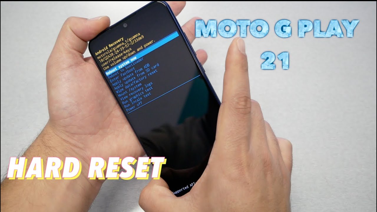 How to Hard Reset Motorola Moto G4 / Moto G4 Plus 4th Generation 