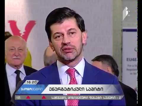 თბილისში რეგიონული ენერგეტიკული სამიტი გაიხსნა
