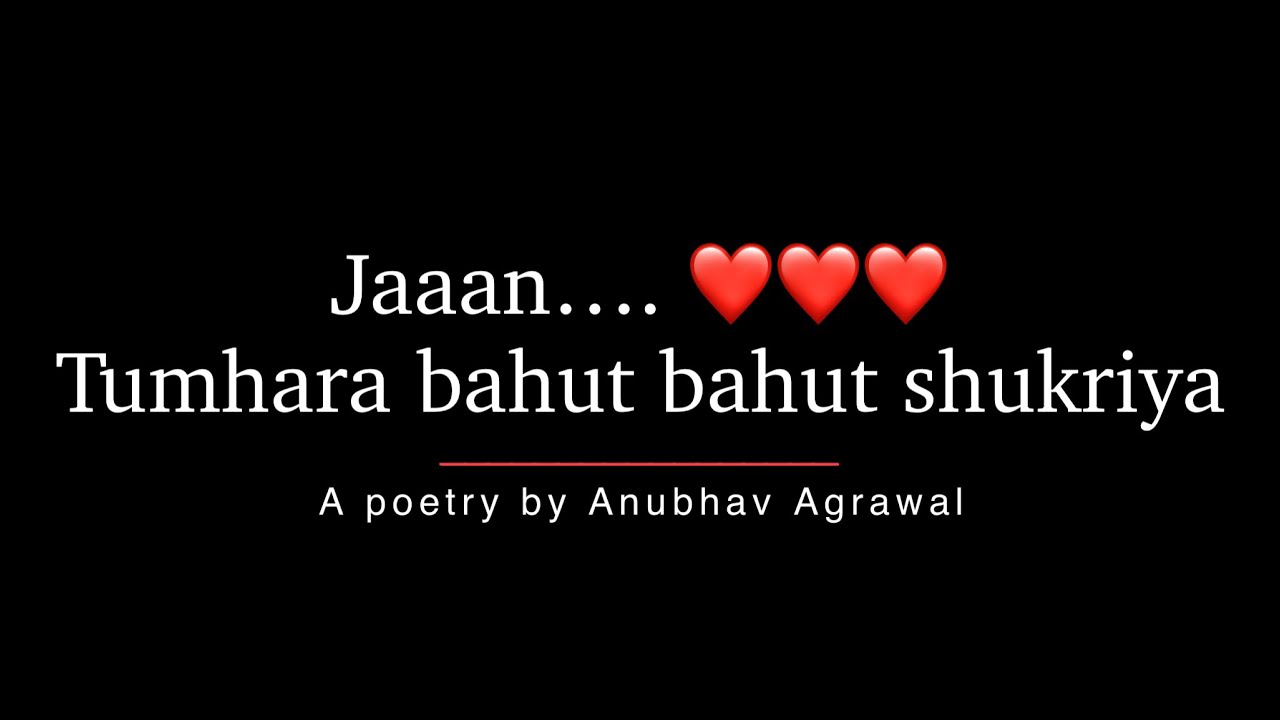 Apni Jaan Ka Shukriya Ada Karna hai Toh Is Video Ke Zariye Karo ️ - YouTube