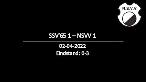 SSV'65 1 - NSVV 1, 02-04-2022