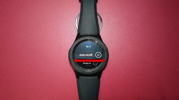 How to Set Wi Fi as Auto onoff on Samsung Gear S3