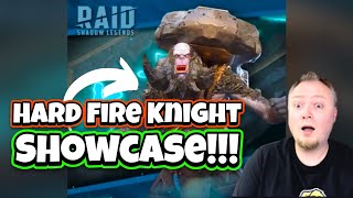 Drokgul Showcase Fire Knight Hard!!  Raid: Shadow Legends
