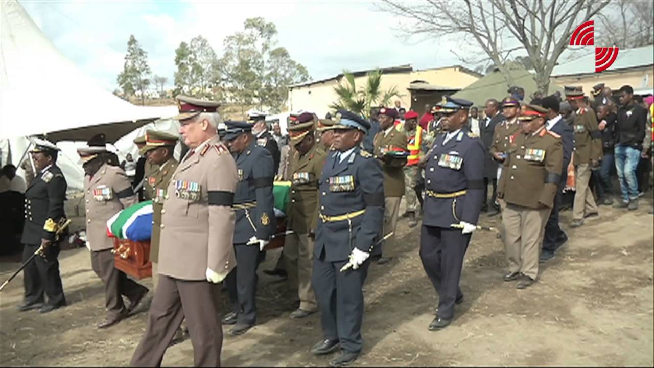 Funeral Service Of Lt Gen Dd Mdutyana Youtube