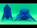 Origami🛸Nave espacial / como hacer una nave espacial 🚀 Spaceship / Vaisseau spatial / papiroflexia