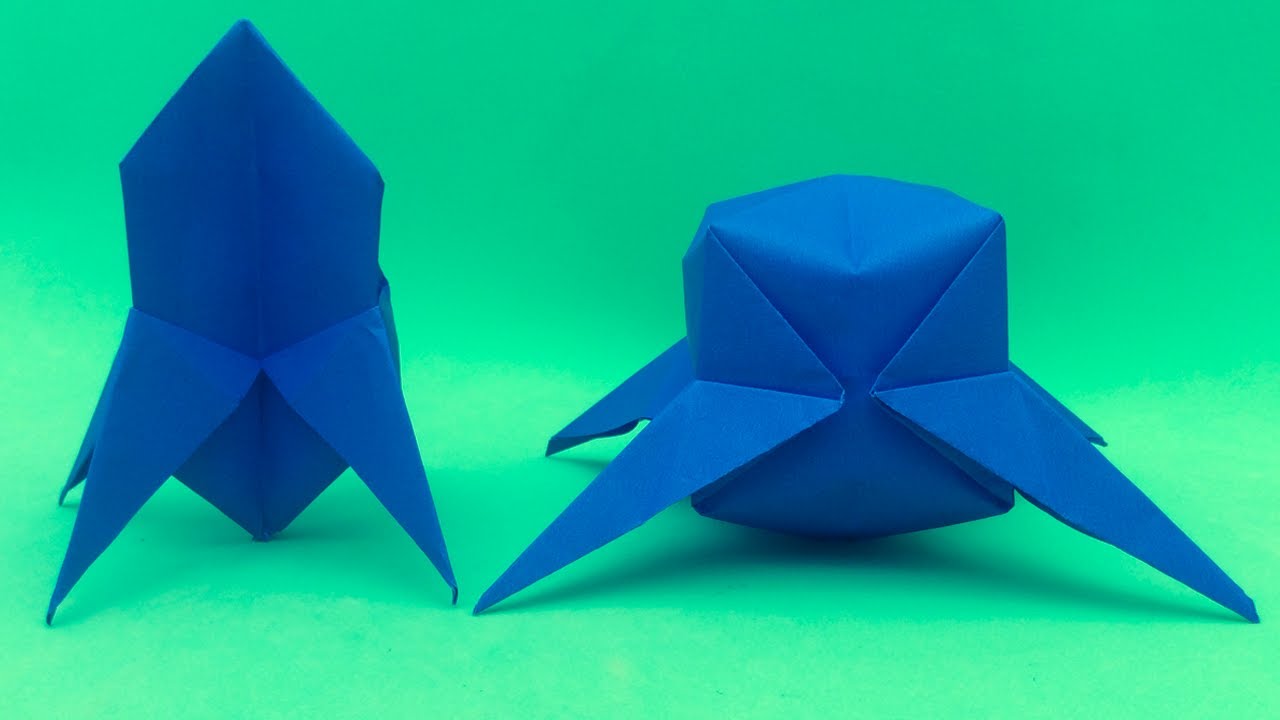 Origami🛸Nave espacial / como hacer una nave espacial 🚀 Spaceship