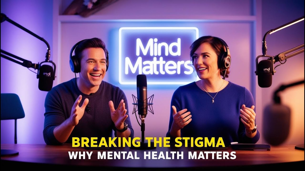 🎙️ Breaking the Stigma: Why Mental Health Matters | Mind Matters ...