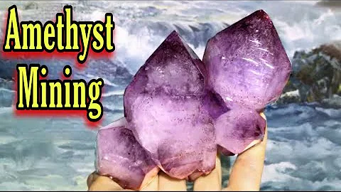 Amethyst Hunting & Finding Amazing Crystals Mining | Purple 💜 Mine