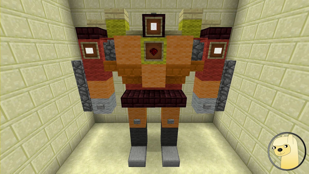 Minecraft - How To Build Transformers G1 Hot Rod/Rodimus Prime Robot Mode! video phone beyonce mp3
