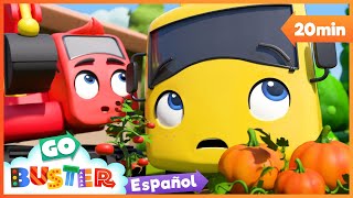 ¡Buster el Jardinero Cultivando Verduras Deliciosas! |  20 Minutos de Go Buster en Español