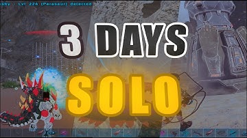 First 3 DAYS on The Most Popular Unofficial EU Server // INX Solos // Ark Pvp