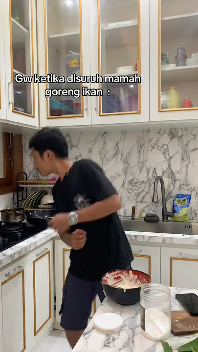 Masak Sambil Joget, Si Brot Bikin Dapur Jadi Panggung #komedi #short