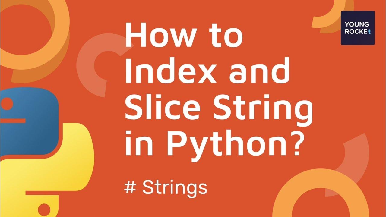 2023 Python Beginner Tutorial #11 Indexing and slicing string - YouTube