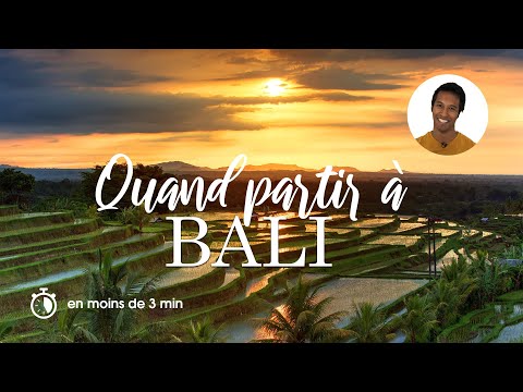 Vidéo: Météo et climat à Bali