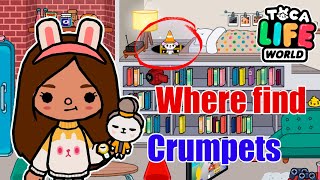 💕✨TOCA LIFE WORLD 2023 FREE SECRET CRUMPETS FULL GUIDE 🌎 TUTORIAL WITH  SECRETS AND BONUS 