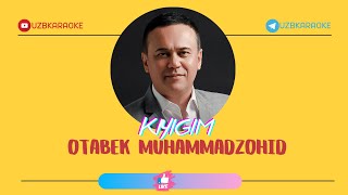Otabek Muhammadzohid - Kiyigim | Karaoke 2022 | Minus