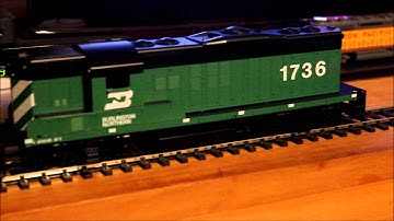 Testrun Red Caboose GP9 in 0 scale