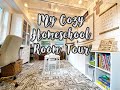 My Cozy Homeschool Room Tour: 2020 - 2021 School Year