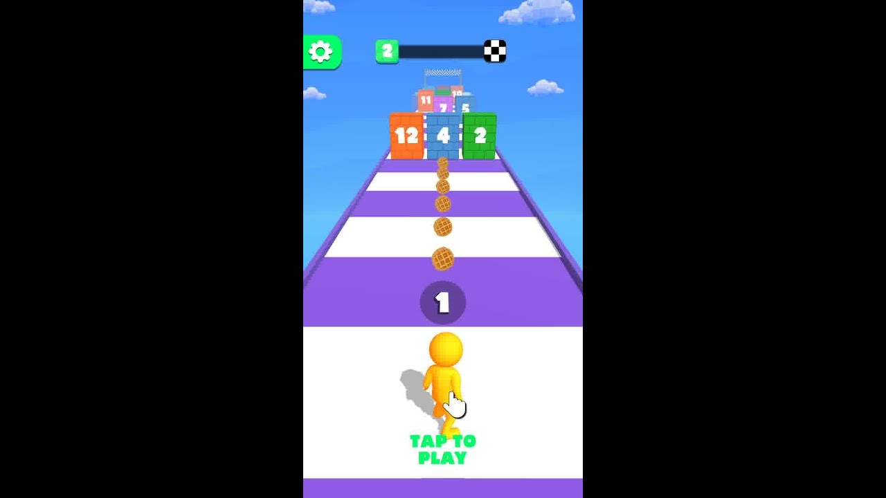 Breaking Block Run game hyper casual runner - YouTube