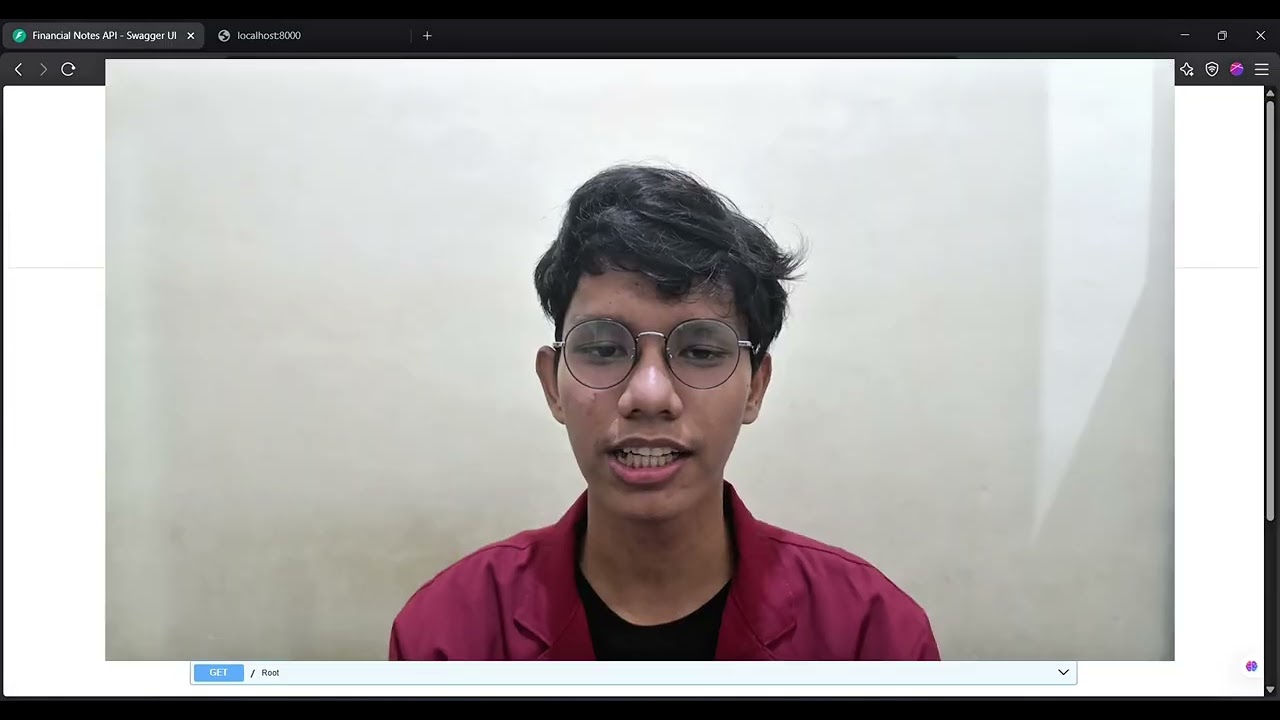 Demontrasi Fullstack Finnacial Notes (UAS KOMTER) 