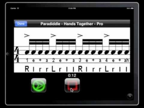 Standard Rudiments Standard Rudiment Trainer - YouTube