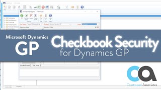 Checkbook Security Add-On for Microsoft Dynamics GP (formerly Field Value Security)