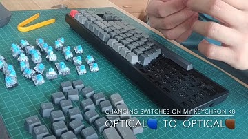 Keychron K8 Switches Change (B5-II)