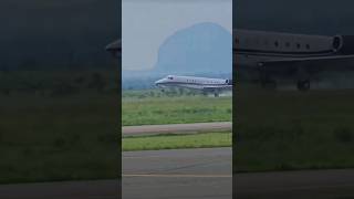 Private jet touchdown at Abuja