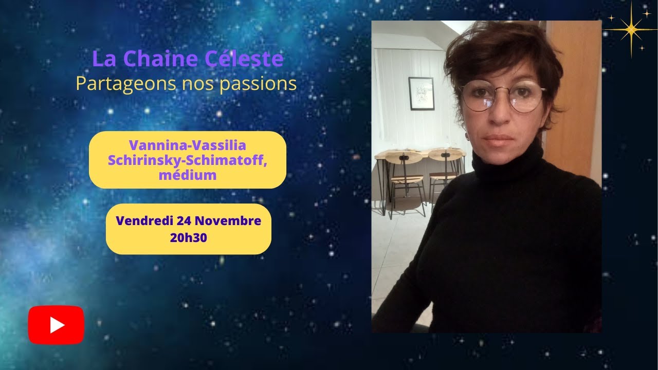 Vannina-Vassilia Schirinsky-Schikhmatoff, médium. - YouTube