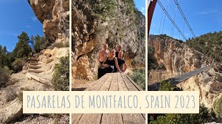 Pasarelas de Montfalco, Spain - March 2023