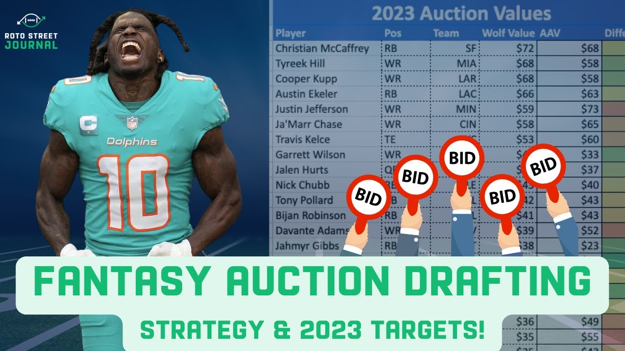 fantasy pro auction values