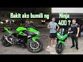 I bought a new bike | Ninja 400 | Trackbike