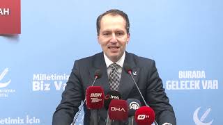 Genel Başkanımız Dr. Fatih Erbakan Ve Tdp Genel Başkanı Mustafa Sarıgülün Ortak Basın Açıklamaları