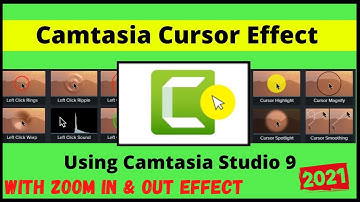 How To Magnify Your Cursor With Zoom in & Out Effect In Camtasia (2021)