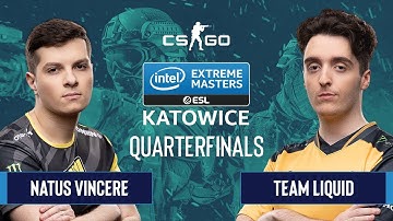 CS:GO - Natus Vincere vs. Team Liquid [Dust2] Map 1 - Quarterfinals - IEM Katowice 2020