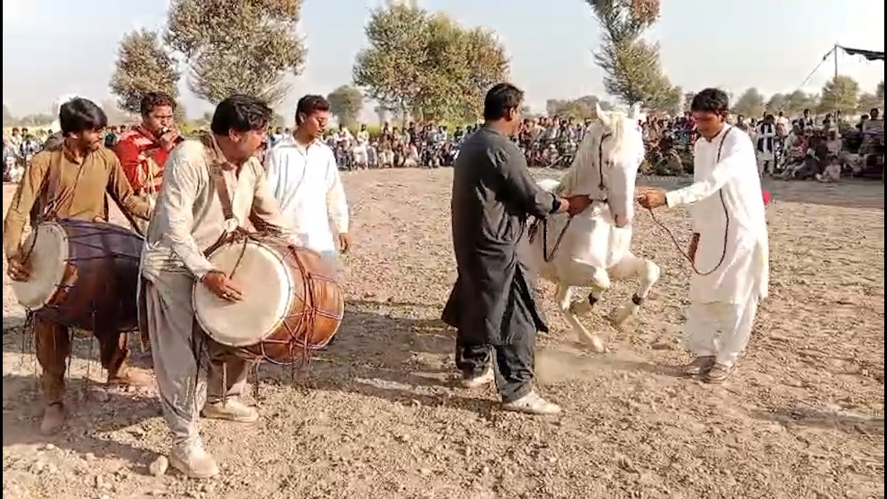 Horse Dance || Pakistan Punjab Horse Dance With Dhol In Pakistan